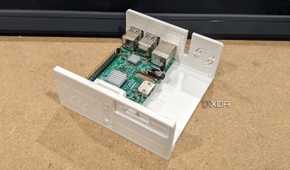 Raspberry Pi in a retro case