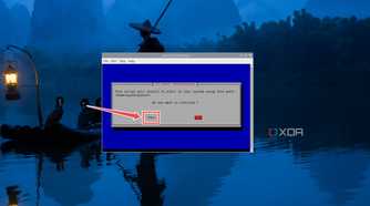 Pressing Yes to install Pi.Alert