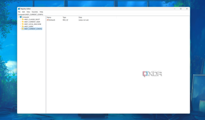 The Registry Editor on Windows 11
