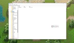 The Registry Editor on Windows 11