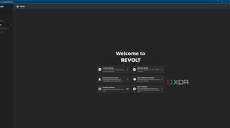 Image showing what the revolt web app looks like
