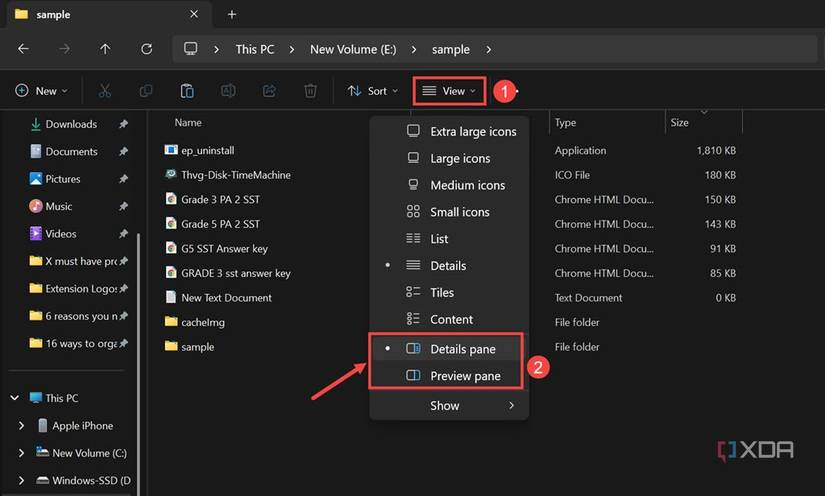 Window File Explore Panelview 9 ways to organize and search files more effectively in Windows with ...