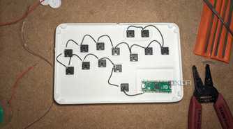 Slimbox fightstick with the ground wires connected