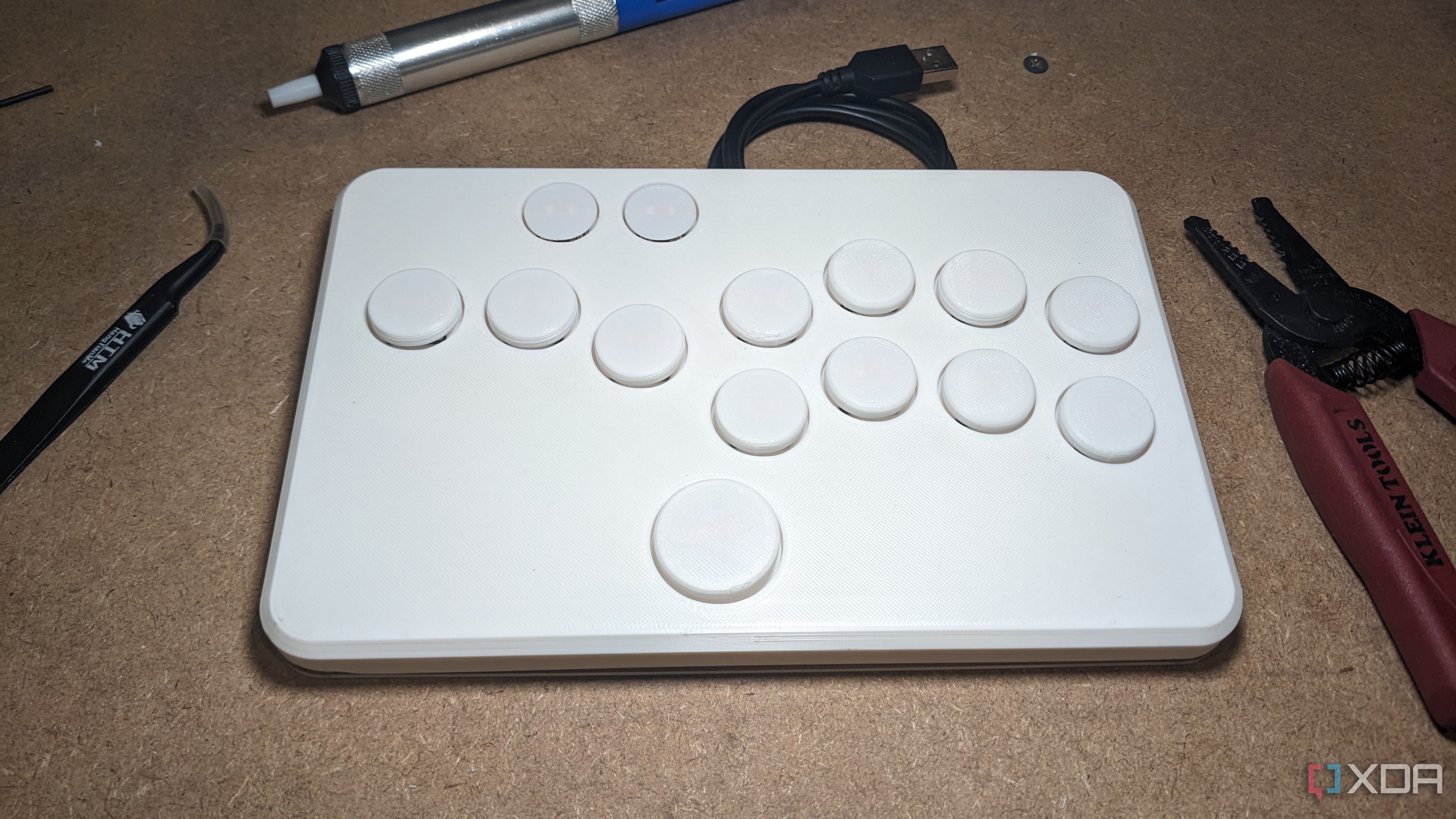 assembled Slimbox fightstick