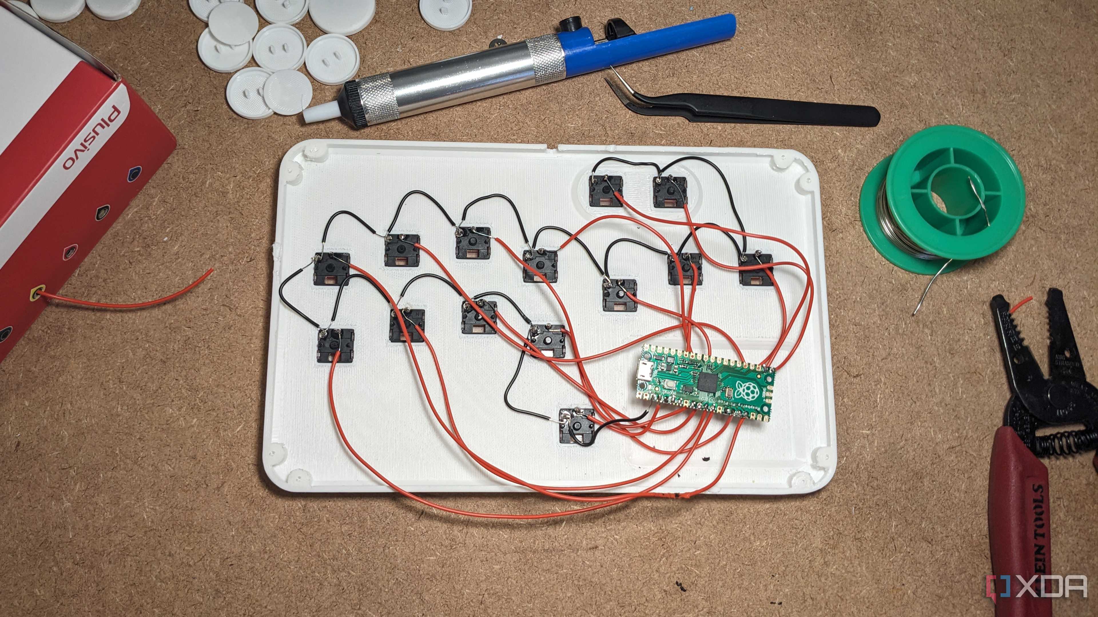 Slimbox fightstick with all switches connected