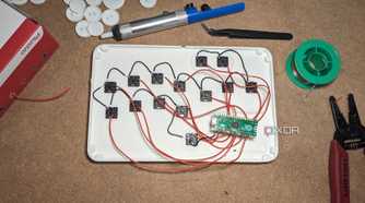 Slimbox fightstick with all switches connected