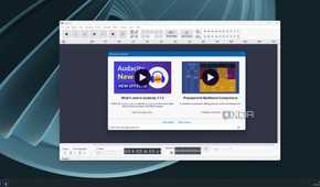 Audacity splash screen