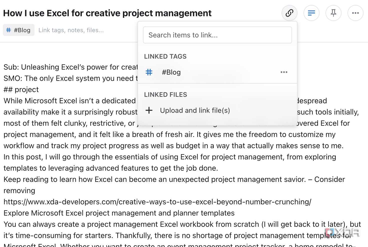 Standard Notes features
