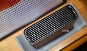 Picture of Synology BeeStation drive showing ventilation