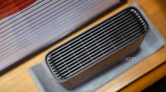 Picture of Synology BeeStation drive showing ventilation