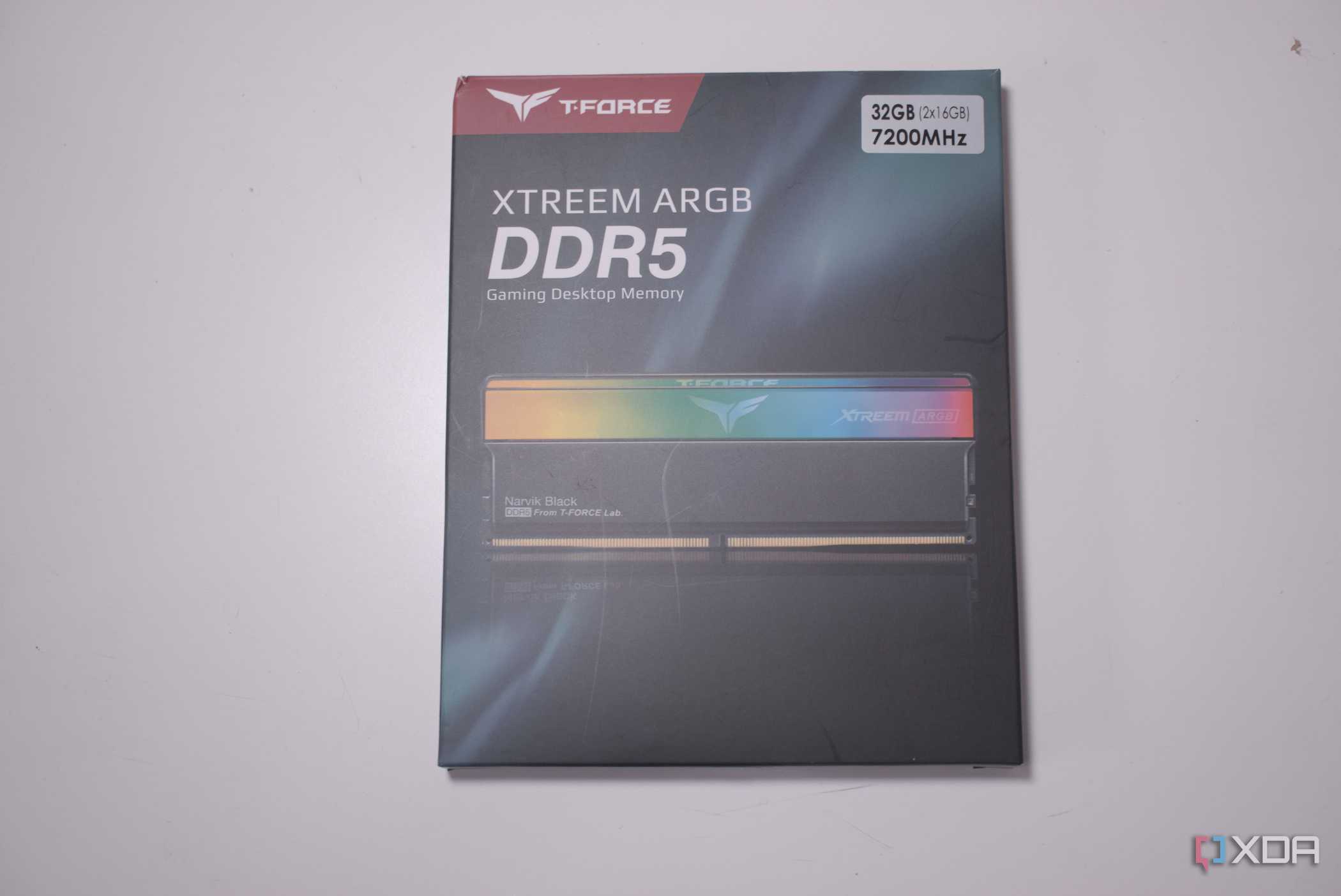 TeamGroup T-FORCE XTREE ARGB DDR5 box