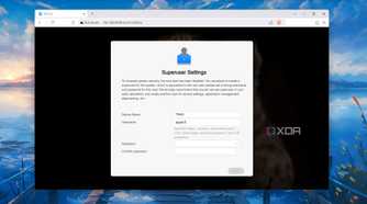 Creating a superuser in TOS 6
