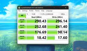 Testing HDD speeds on TrueNAS Scale using CrystalDiskMark