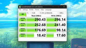 Testing HDD speeds on TrueNAS Scale using CrystalDiskMark