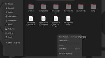 Ubuntu Open in Terminal screenshot