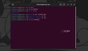 Returning home in Ubuntu's terminal