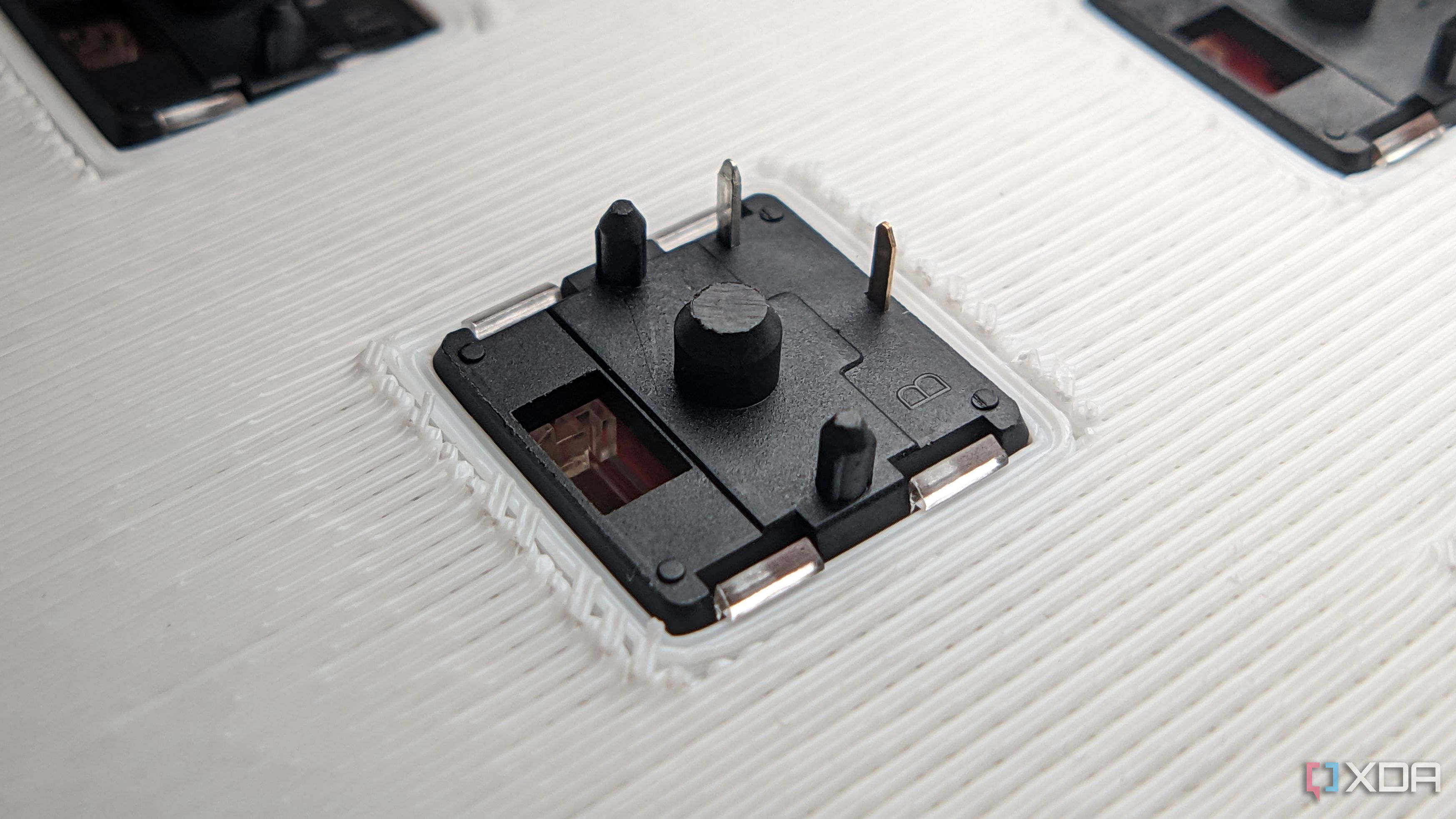 Underside of a Choc v1 switch