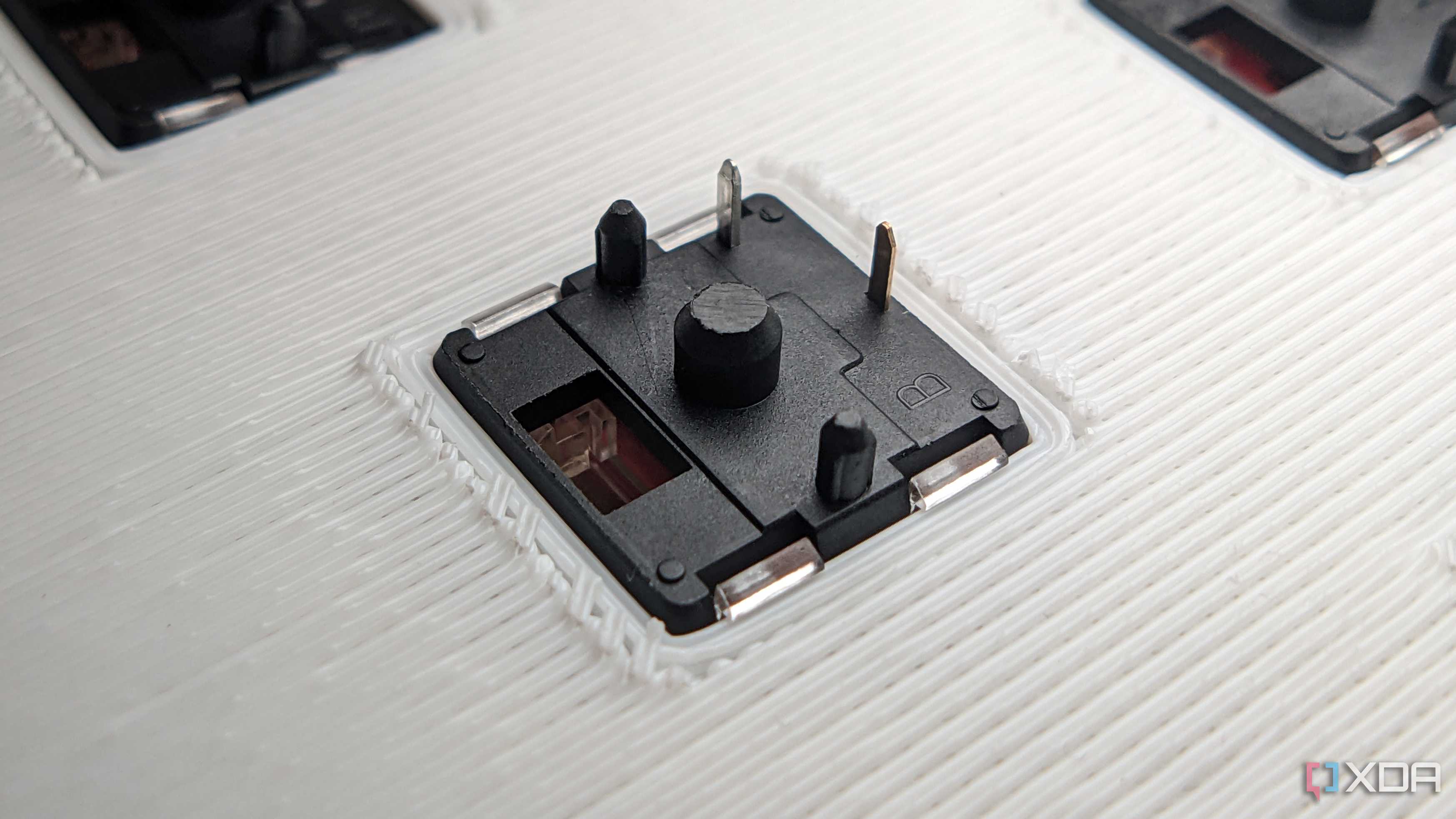 Underside of a Choc v1 switch