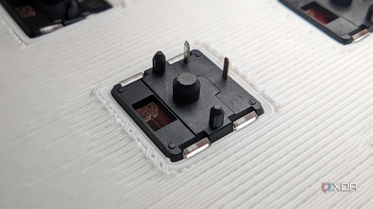 Underside of a Choc v1 switch