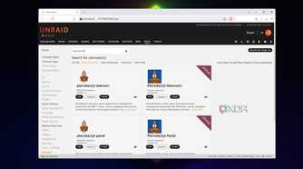 The Pterodactyl app in Unraid