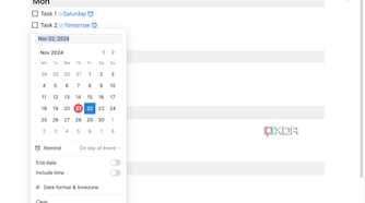Notion reminders