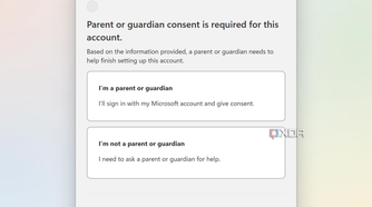 Windows 11 Accounts Parent Consent