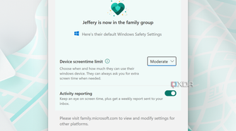 Windows 11 in Family Group