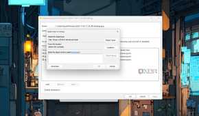 Selecting the User Group for Windows Permissions