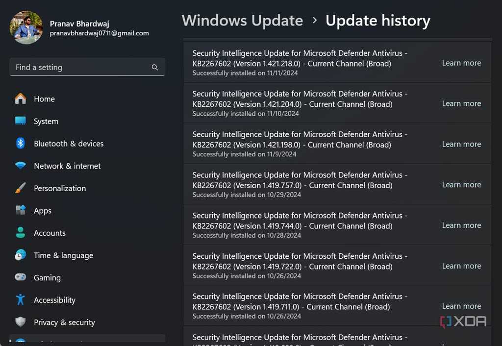 Example Ms Update Screenshots 9 features I wish never went missing from Windows