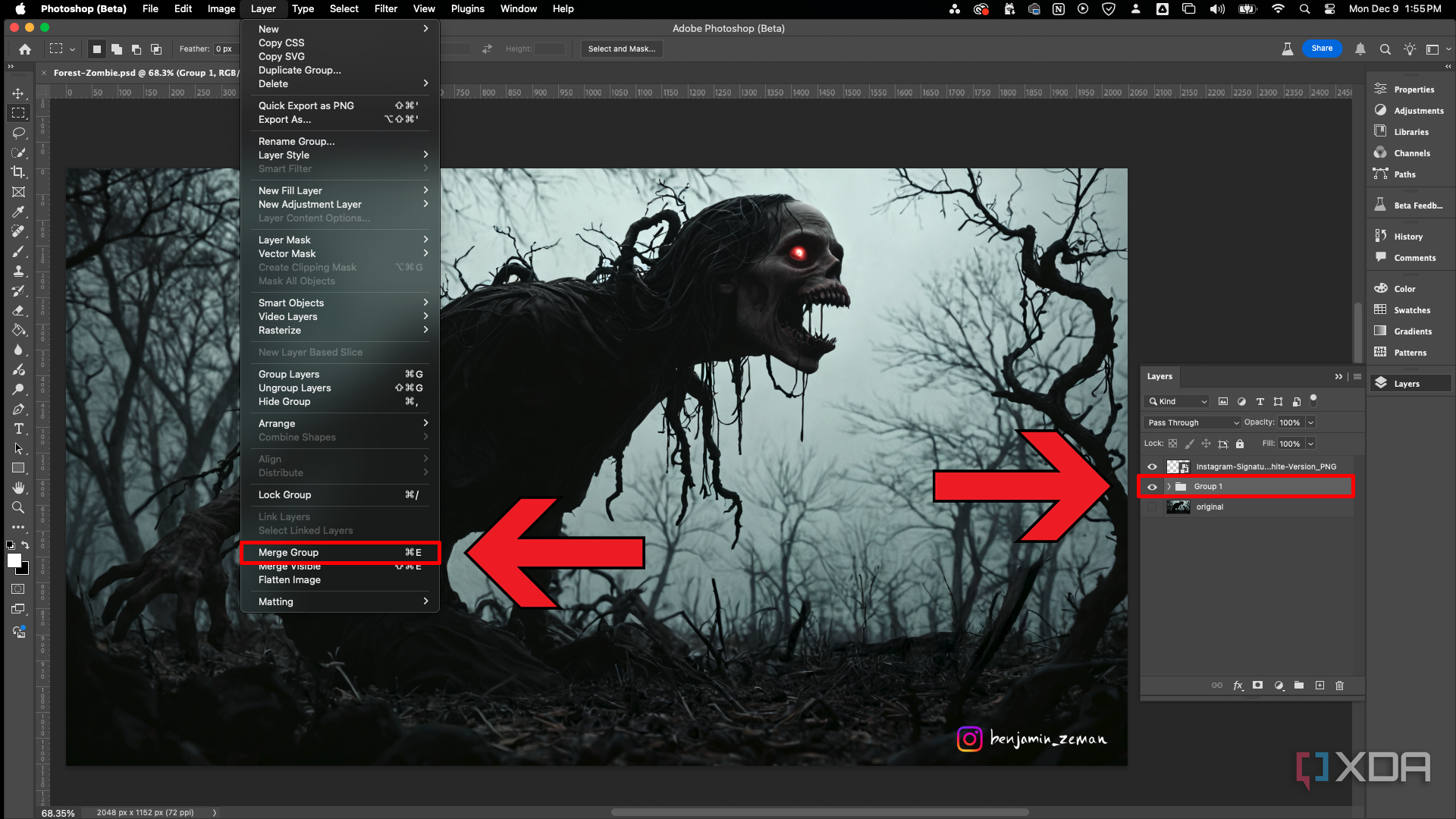 The ins and outs of merging layers in Photoshop