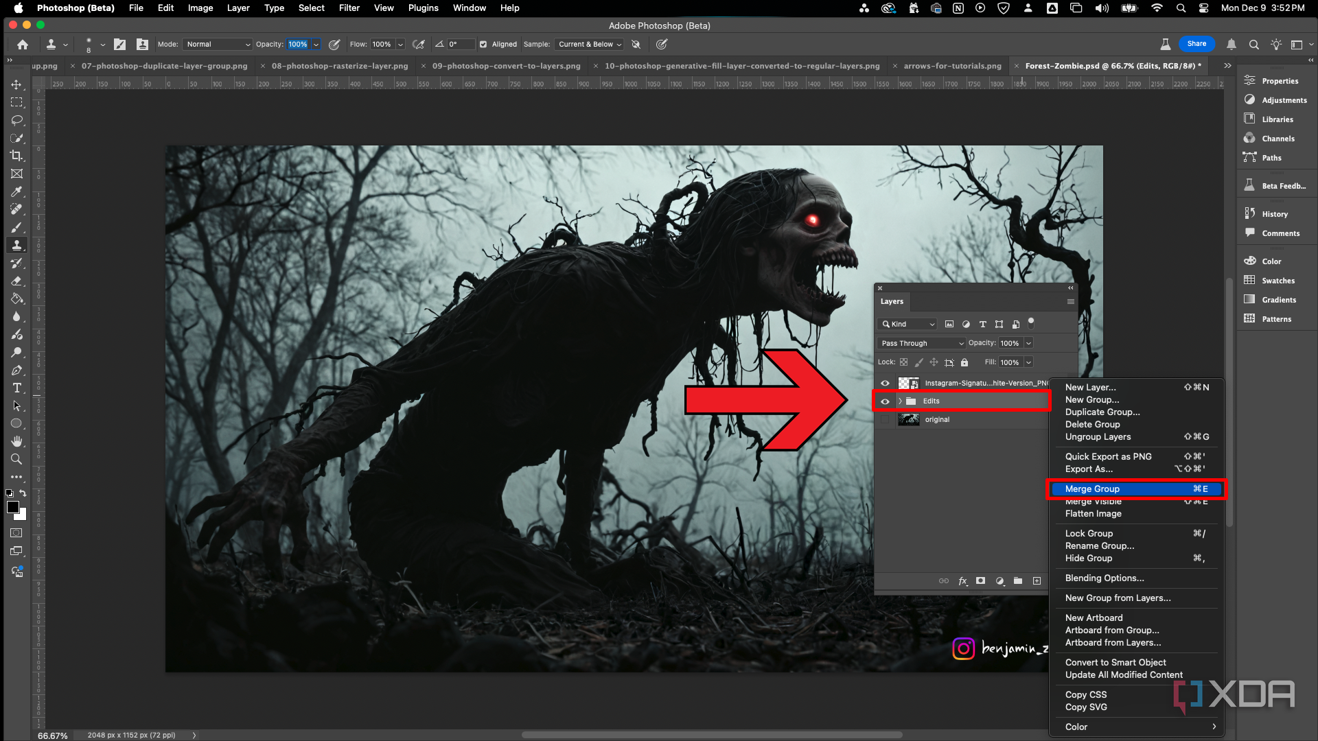 The ins and outs of merging layers in Photoshop
