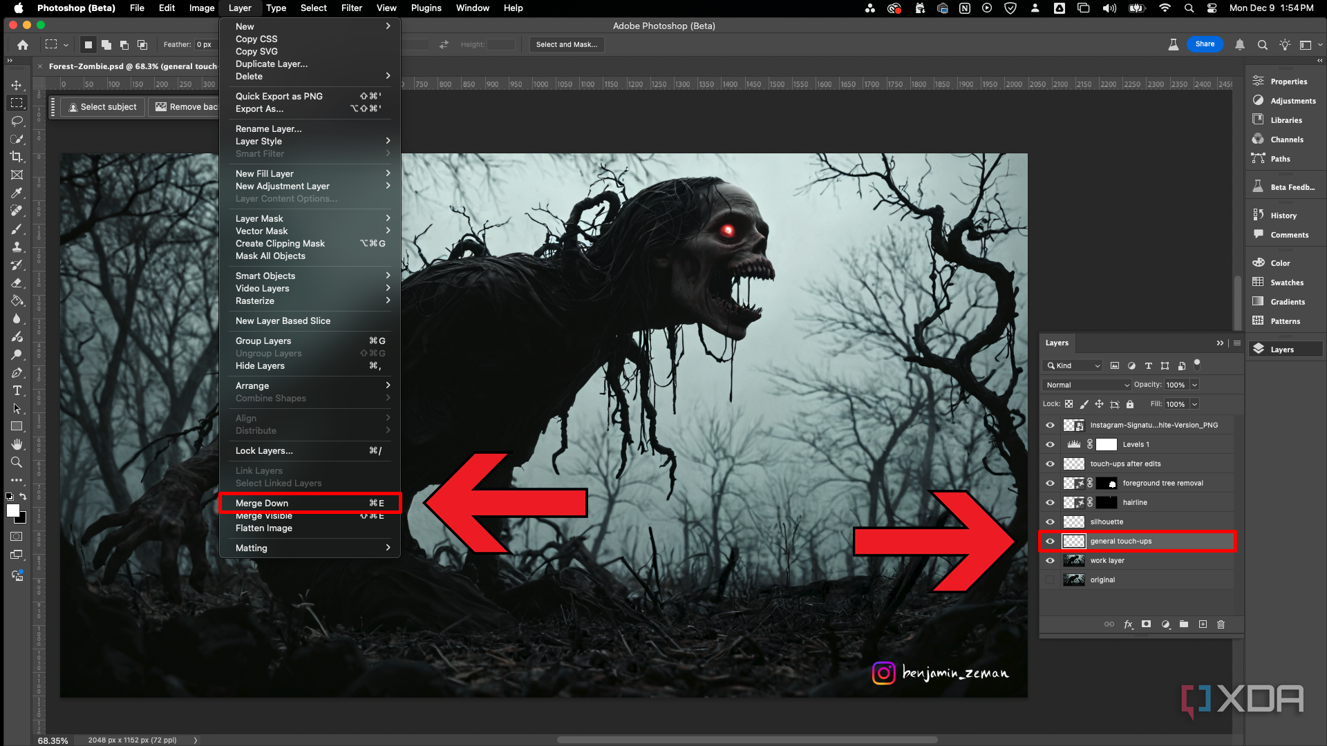 The ins and outs of merging layers in Photoshop