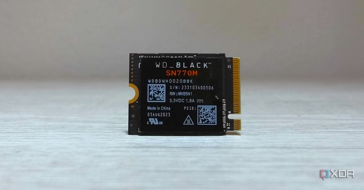 Upgrade your Steam Deck with this Western Digital 1TB M.2 SSD as Upgrade your Steam Deck with this Western Digital 1TB M.2 SSD as