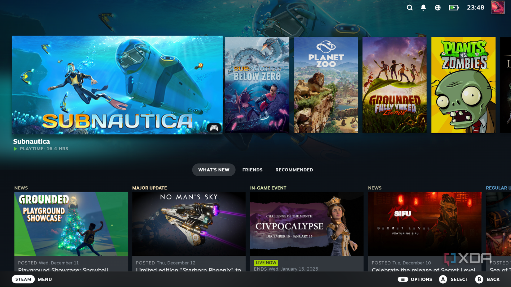 Improve your Steam experience