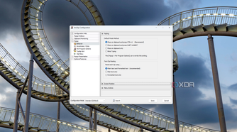 Screenshot of pasting settings in ArsClip
