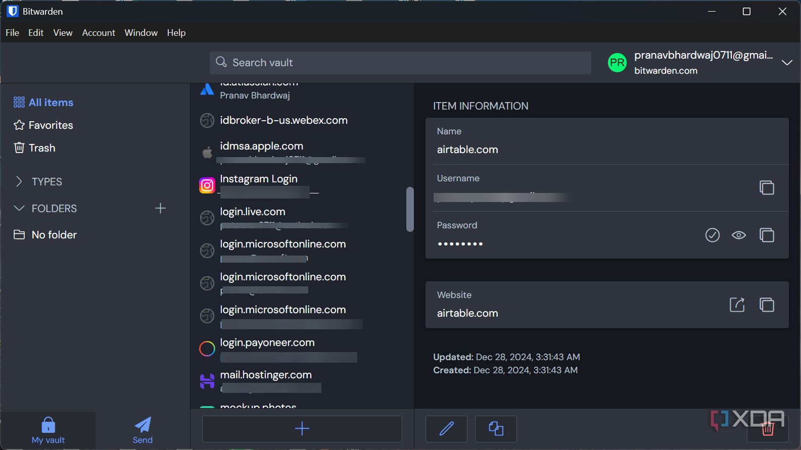 Bitwarden Free App for Windows