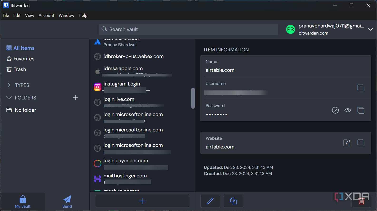 Bitwarden Free App for Windows