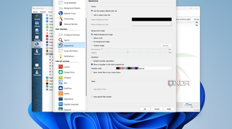 Screenshot of Clementine settings on Windows 11