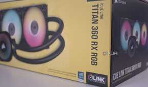 Corsair iCUE Link Titan 360 RX RGB box