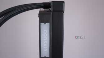Corsair iCUE Link Titan 360 RX RGB side profile