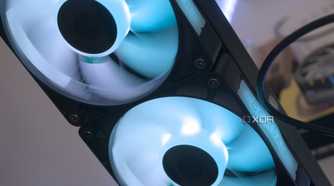 Corsair iCUE Link Titan 360 RX RGB fan lighting