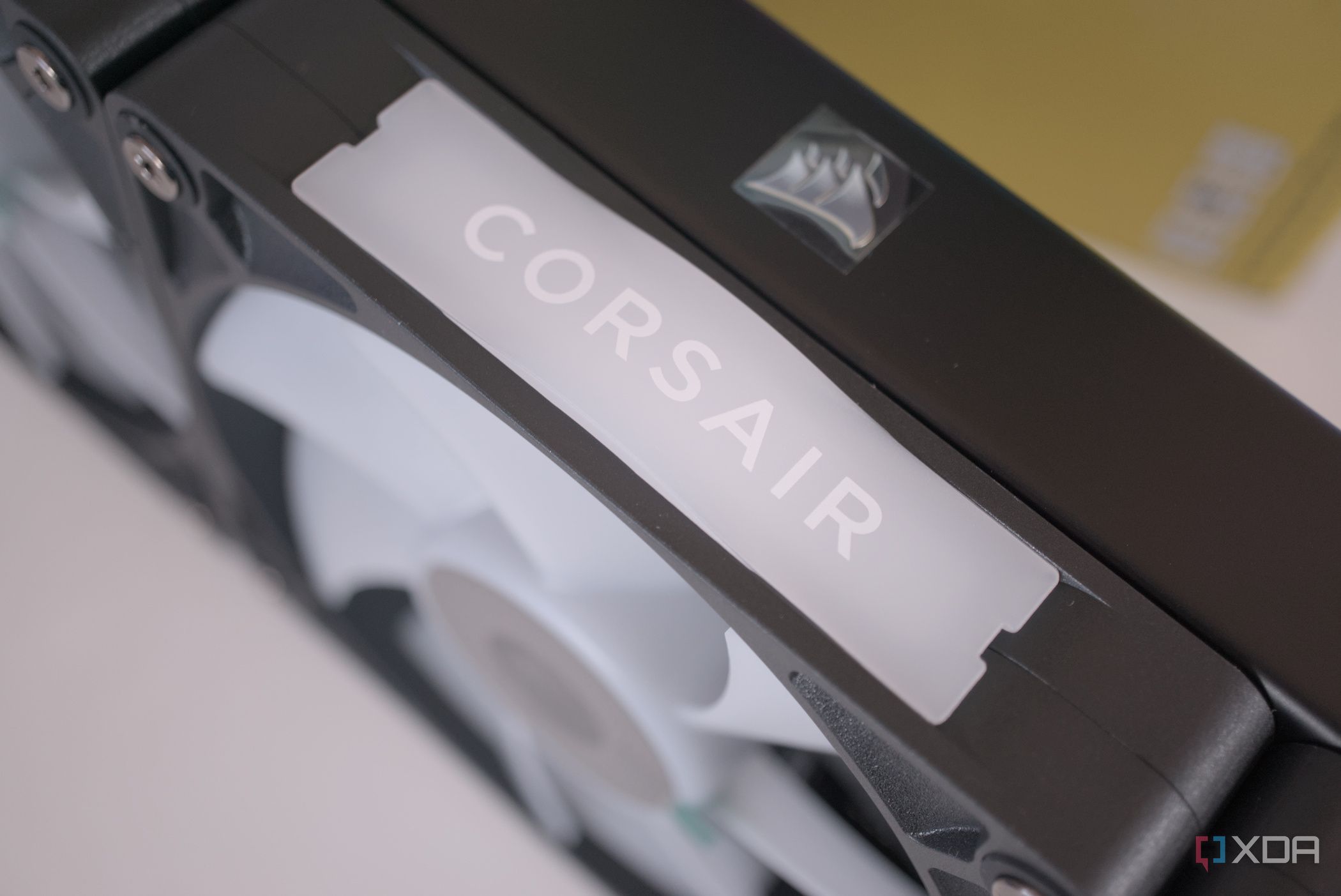Corsair iCUE Link Titan 360 RX RGB fan branding