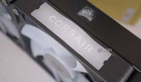 Corsair iCUE Link Titan 360 RX RGB fan branding
