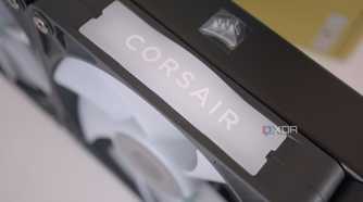 Corsair iCUE Link Titan 360 RX RGB fan branding