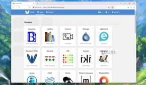 The app catalog in FreedomBox
