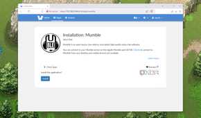 Installing Mumble on FreedomBox