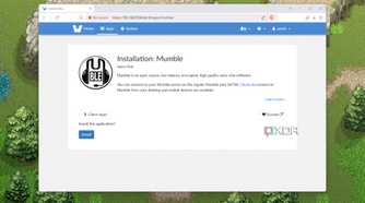 Installing Mumble on FreedomBox