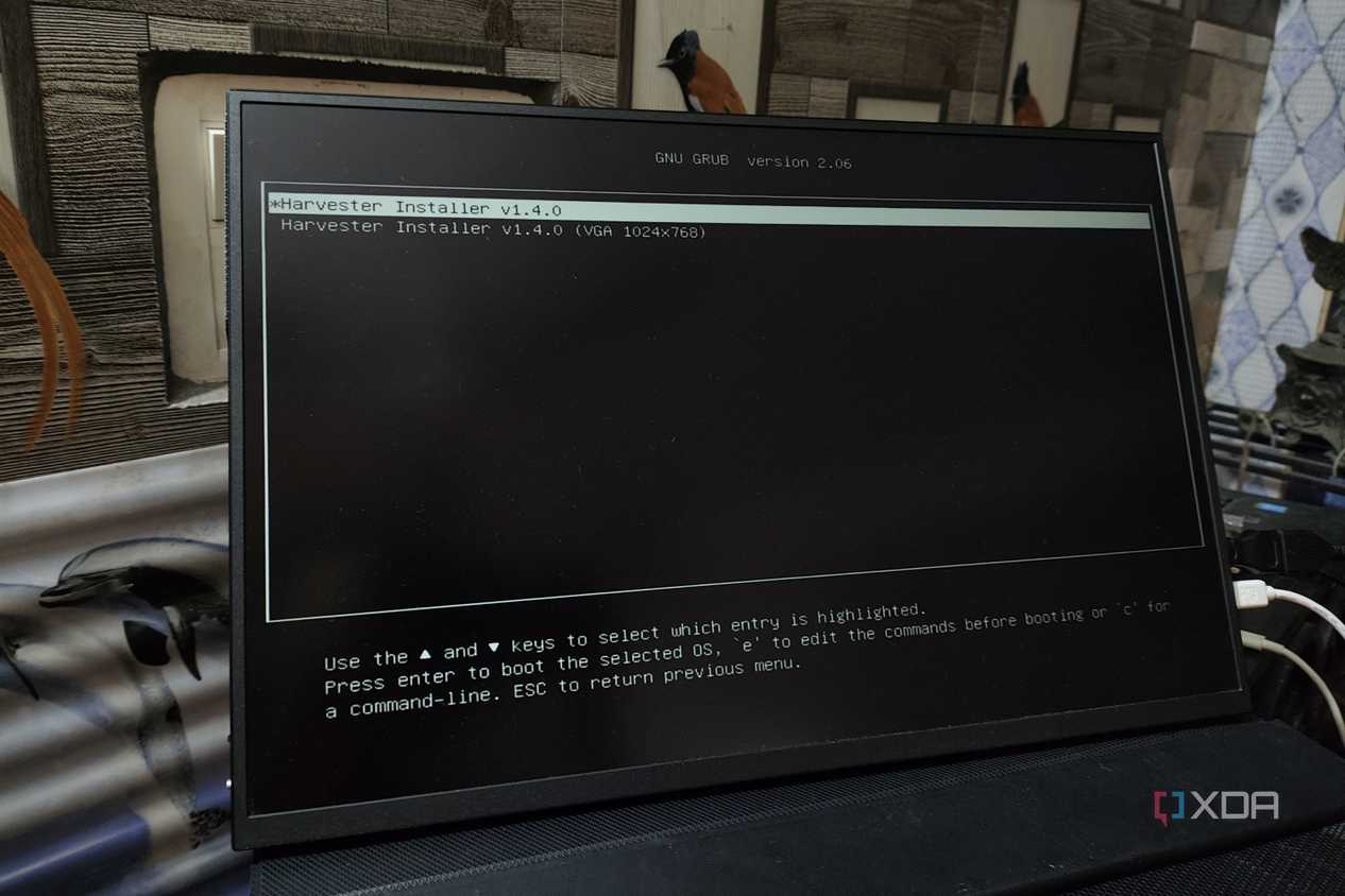 Installing Harvester