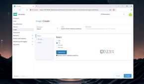 Creating a VM in the Harvester web UI