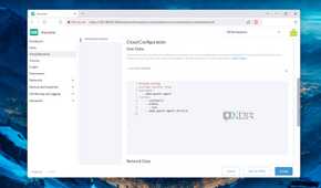 The YAML file of a virtual machine